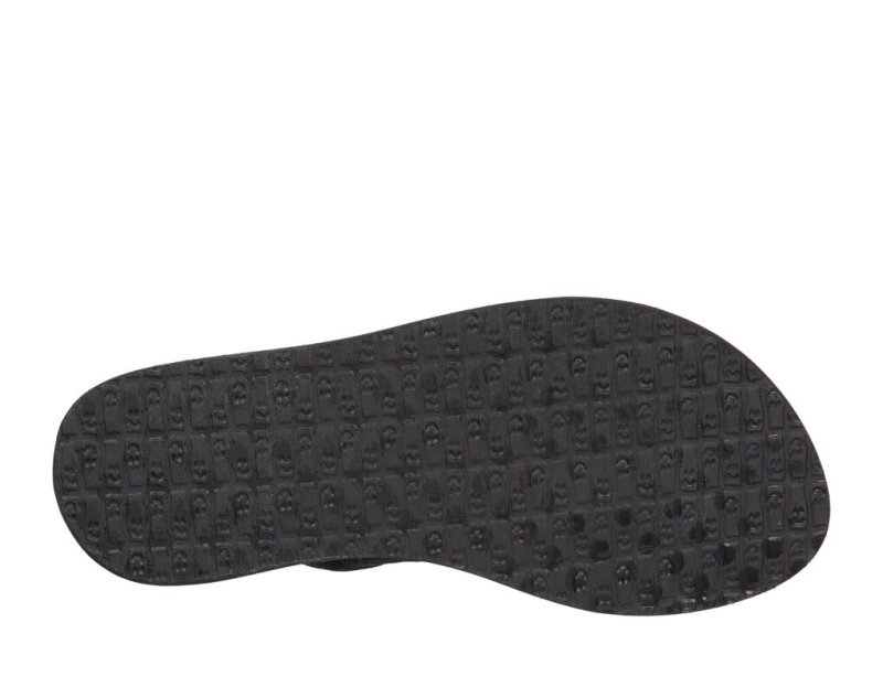 Sanuk Yoga Sling Burst Kids' Sandals Black | Canada 299MQZ